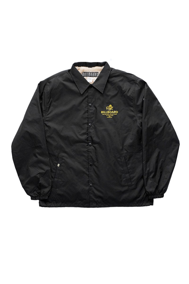 BILLBOARD - COACH JACKET "PAINT BOY" - BLACK