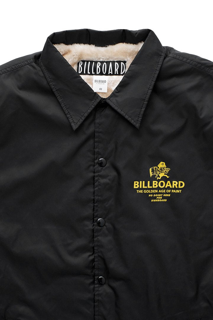 BILLBOARD - COACH JACKET "PAINT BOY" - BLACK