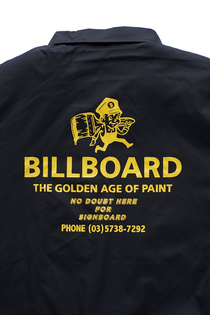 BILLBOARD - COACH JACKET "PAINT BOY" - BLACK