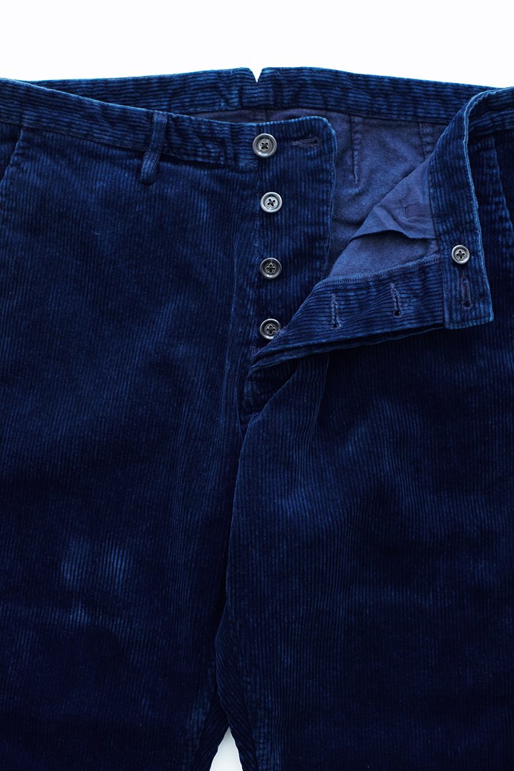 Porter Classic ★★★ - CORDUROY PANTS 2013AW - BLUE - EXCLUSIVE