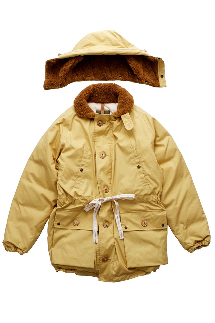 Nigel Cabourn - VERY HEAVY JACKET - C.W.C - SOLID - YELLOW