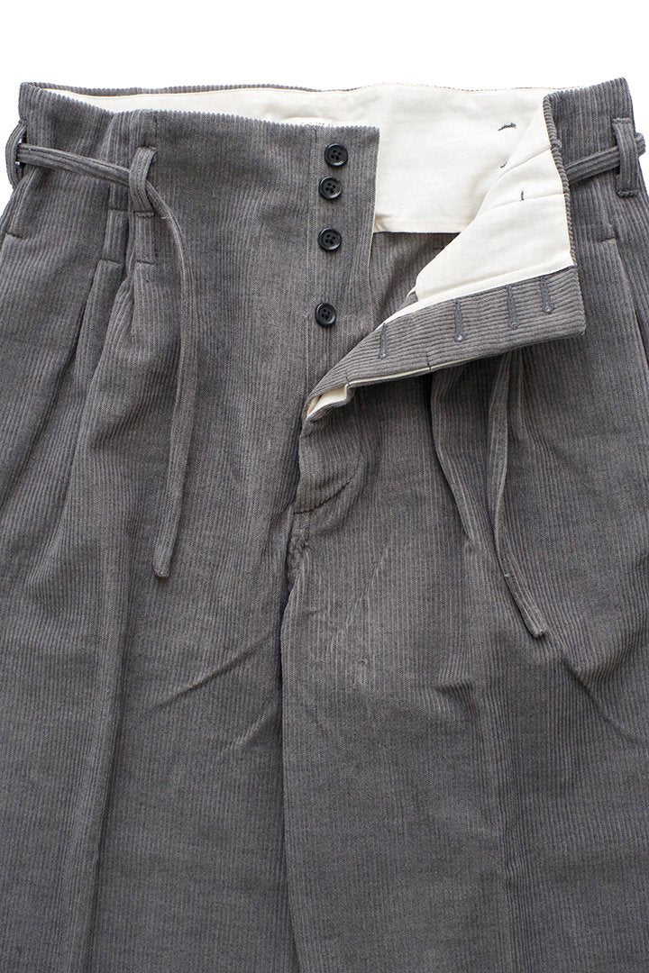 OLD JOE - STRING WAIST WORK TROUSER - PEWTER