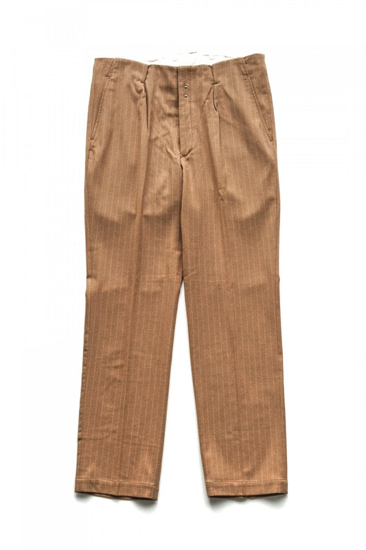 OLD JOE - HIDDEN BELT LOOP TROUSER - CIENNA STRIPE