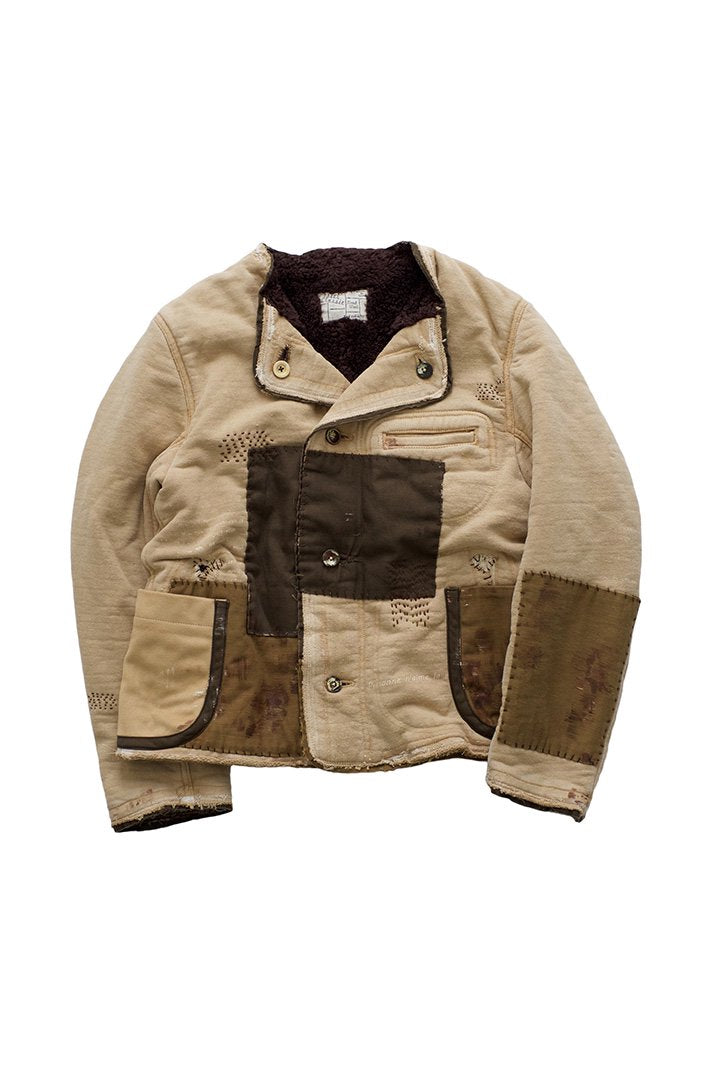 Porter Classic ★★★ - SPECIAL CUSTOM SWEAT BOA JACKET 1(XS)- KHAKI