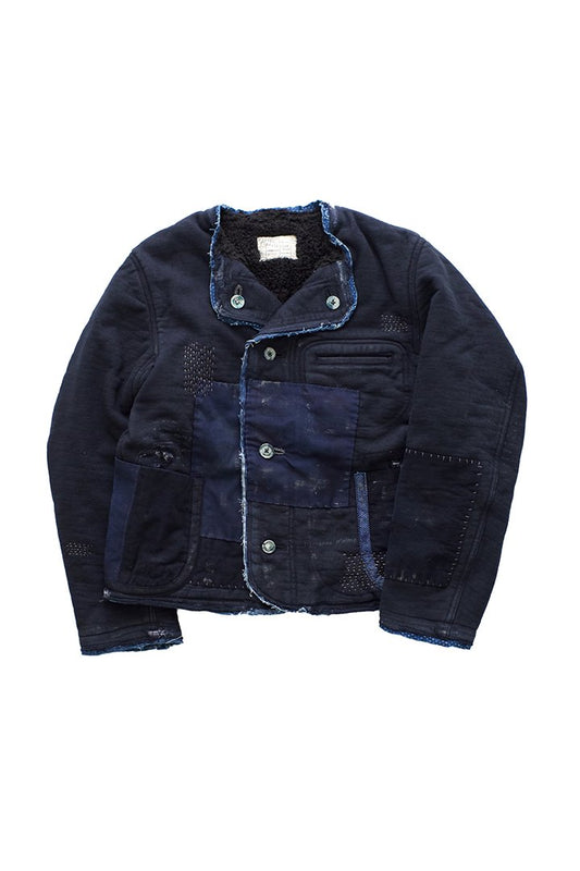 Porter Classic ★★★ - SPECIAL CUSTOM SWEAT BOA JACKET 1(XS)- NAVY