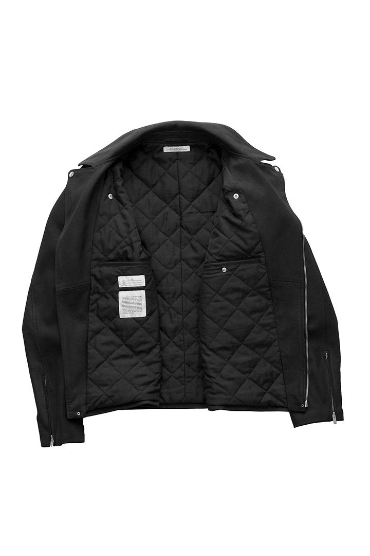 OLD JOE ★★★ - EXCLUSIVE W-STYLE LEATHER CYCLE JACKET - BLACK