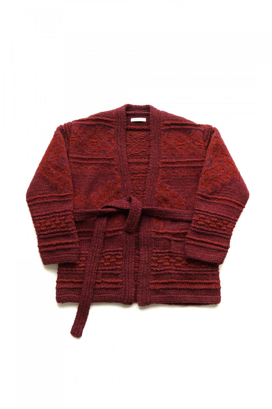 OLD JOE ★★★ - EXCLUSIVE HAND COWCHAIN GAWN - BURGUNDY