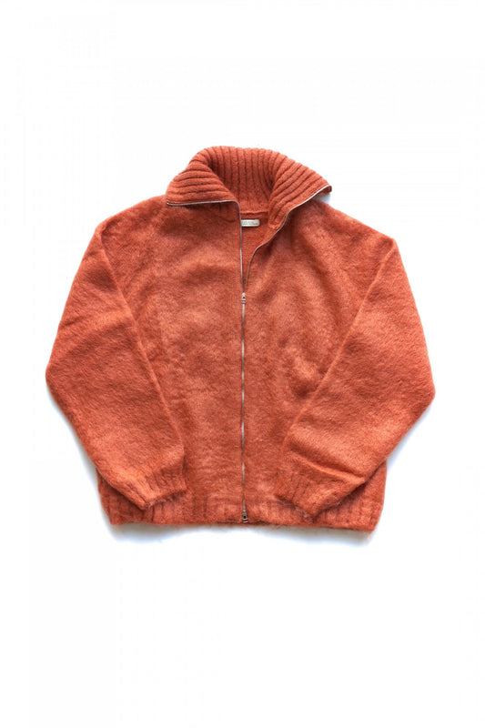 OLD JOE ★★★ - EXCLUSIVE MOHAIR ZIP TURTLE NECK SWEATER - TOMETO