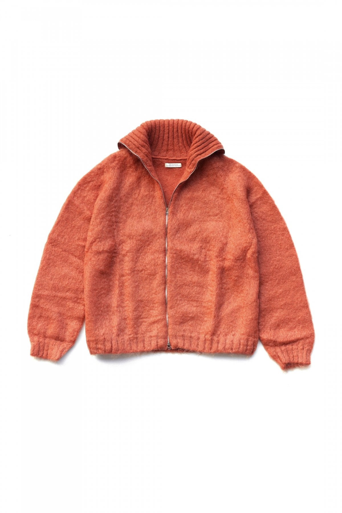 OLD JOE ★★★ - EXCLUSIVE MOHAIR ZIP TURTLE NECK SWEATER - TOMETO