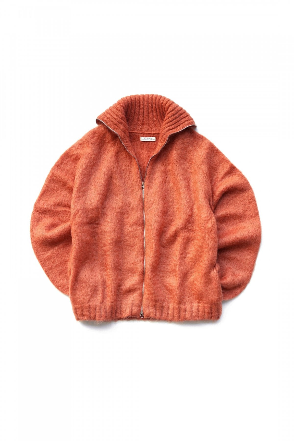 OLD JOE ★★★ - EXCLUSIVE MOHAIR ZIP TURTLE NECK SWEATER - TOMETO