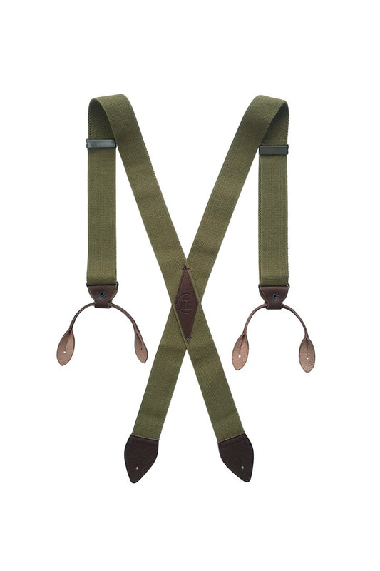 Nigel Cabourn - US ARMY SUSPENDER - OLIVE