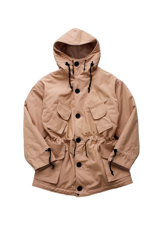 OLD JOE ★★★ - EXCLUSIVE GATHERING WAIST FIELD PARKA - COPPER