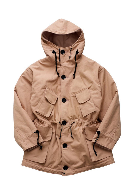 OLD JOE ★★★ - EXCLUSIVE GATHERING WAIST FIELD PARKA - COPPER