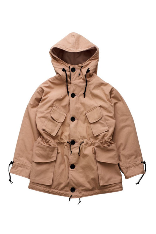 OLD JOE ★★★ - EXCLUSIVE GATHERING WAIST FIELD PARKA - COPPER