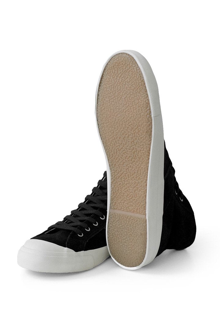 OLD JOE - LEATHER 10 HOLE ATHLETIC SNEAKER - BLACK