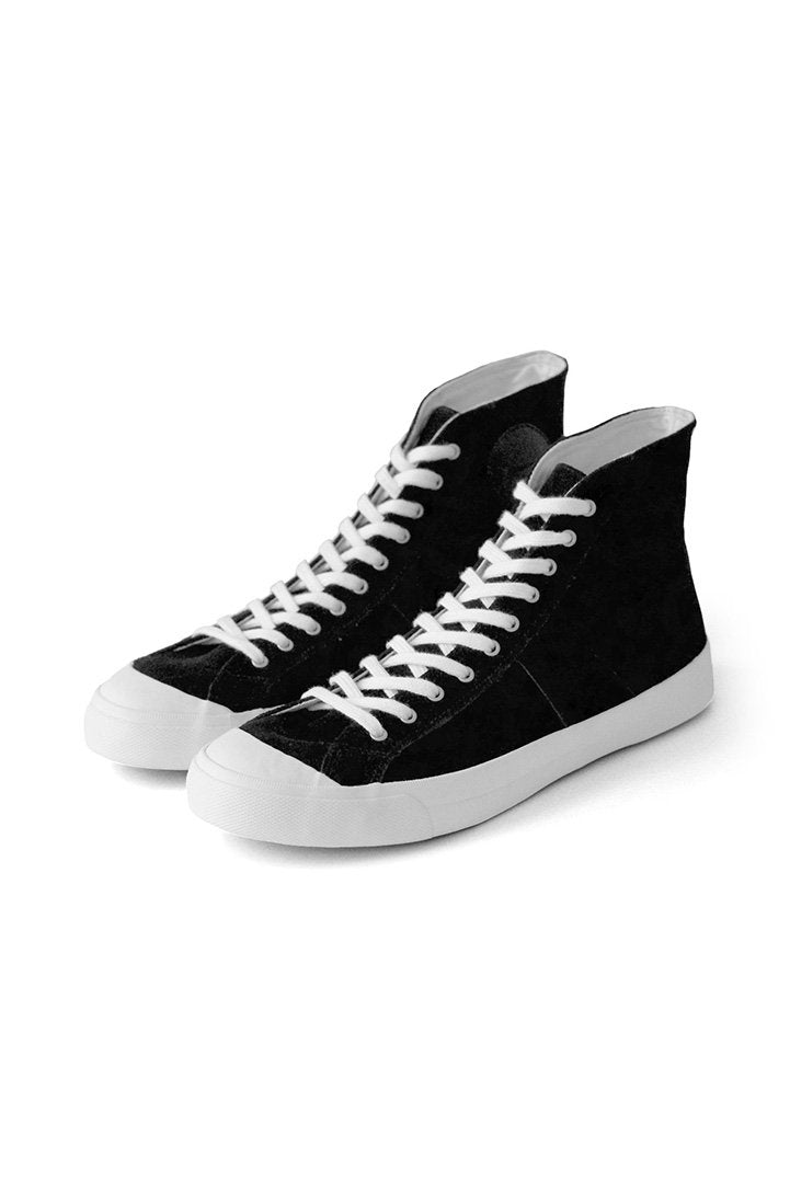 OLD JOE - LEATHER 10 HOLE ATHLETIC SNEAKER - BLACK