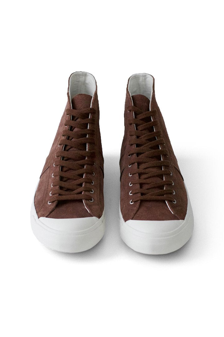 OLD JOE - LEATHER 10 HOLE ATHLETIC SNEAKER - CAYENNE