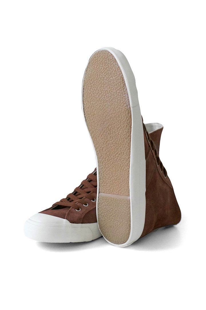 OLD JOE - LEATHER 10 HOLE ATHLETIC SNEAKER - CAYENNE