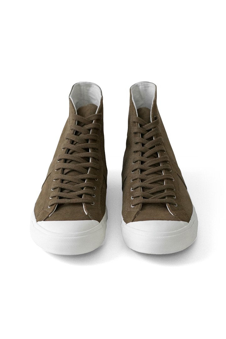 OLD JOE - LEATHER 10 HOLE ATHLETIC SNEAKER - DUNE