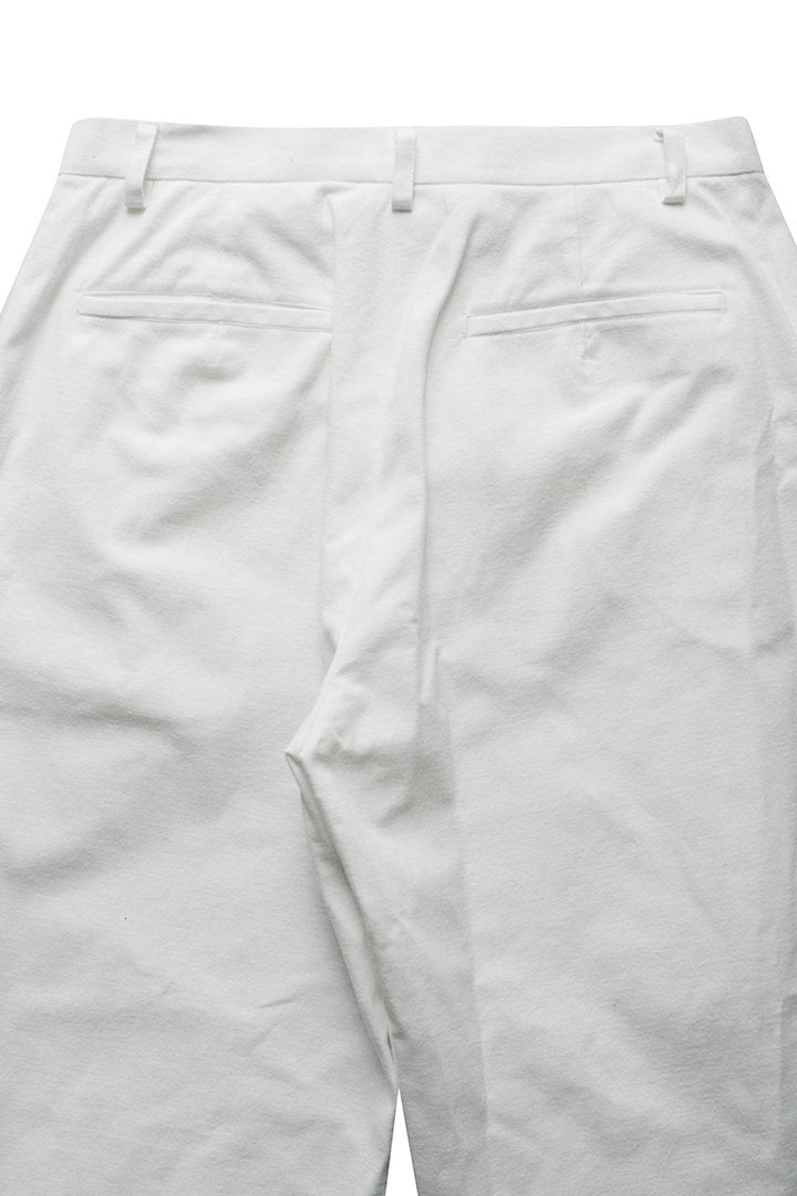 humoresque - TAPERED PANTS - WHITE