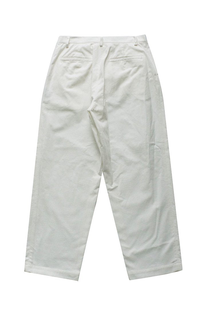 humoresque - TAPERED PANTS - WHITE