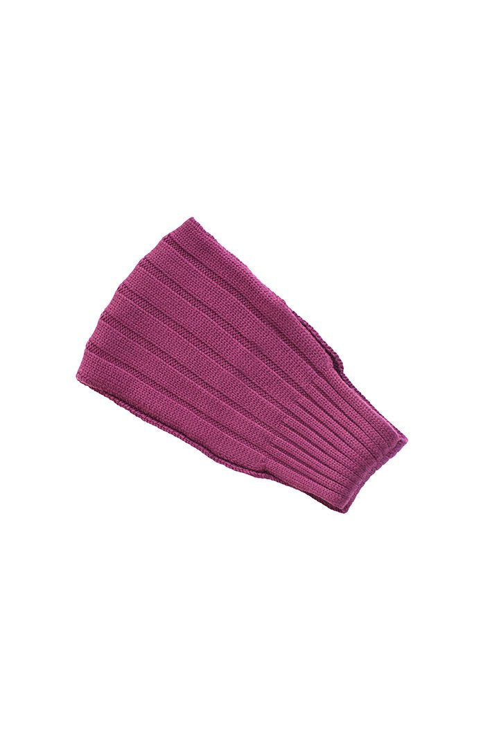 humoresque - WOOL HAIR BAND - PURPLE