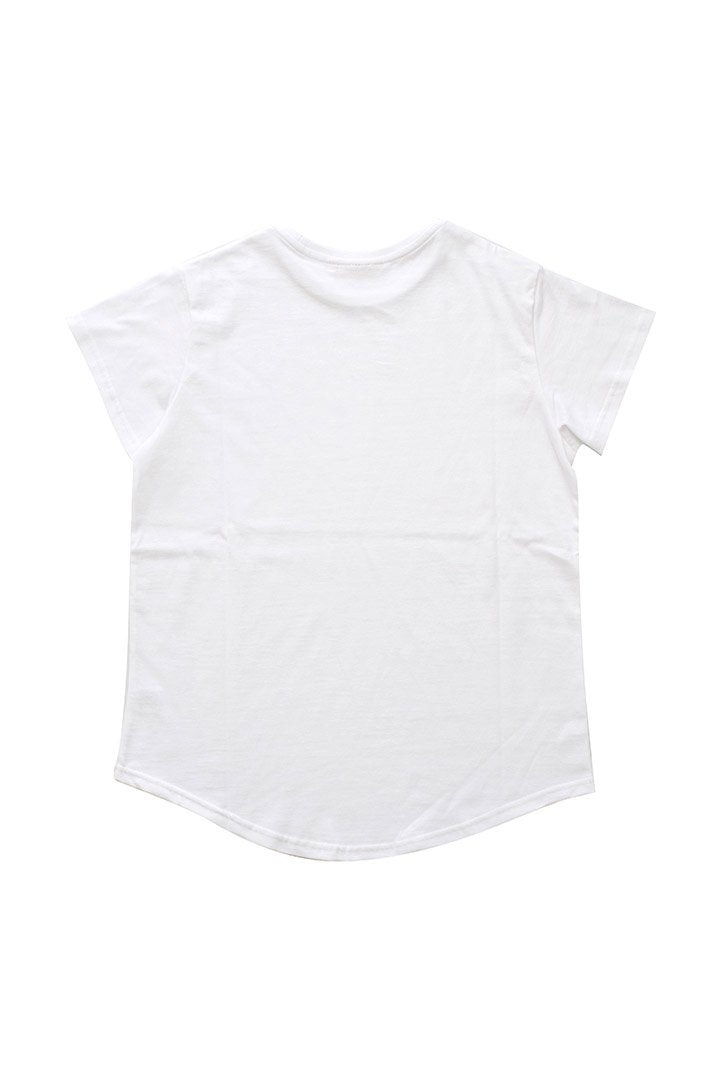 SLEEPY JONES WOMEN'S - PICKORD T-SHIRT - SOLID JERSEY WHITE