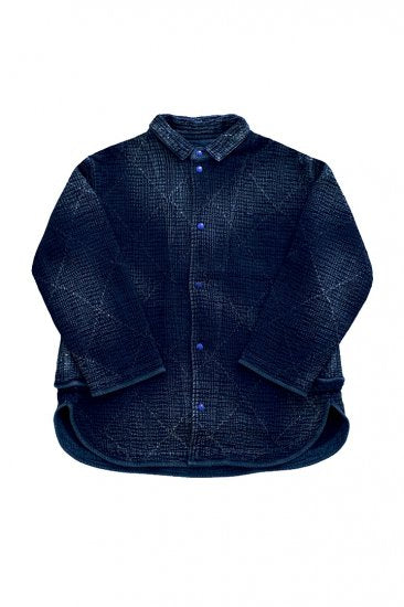 Porter Classic - SASHIKO SHIRT JACKET - BLUE