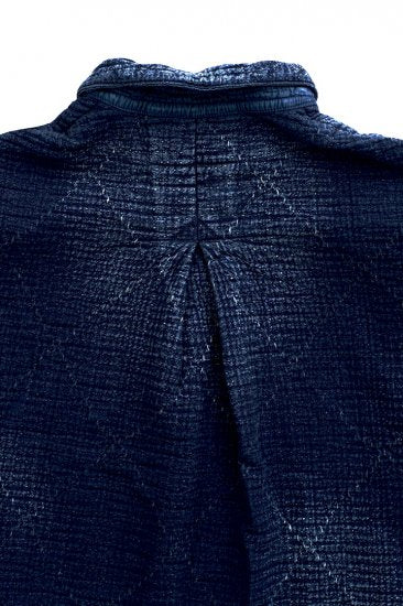 Porter Classic - SASHIKO SHIRT JACKET - BLUE