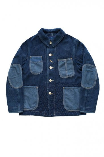 Porter Classic - KENDO FRENCH JACKET - INDIGO BLUE