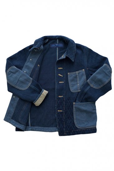 Porter Classic - KENDO FRENCH JACKET - INDIGO BLUE