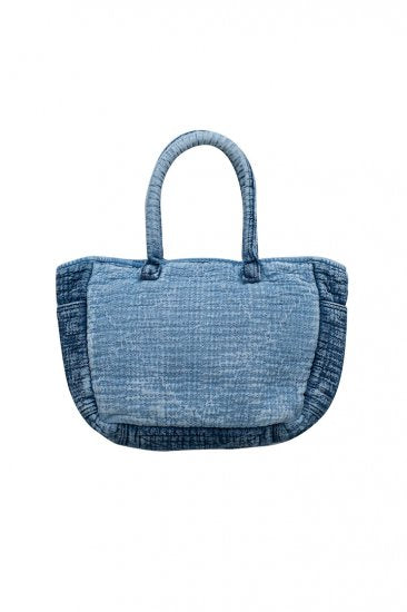 Porter Classic - PC SASHIKO TOTE BAG- OLD BLUE