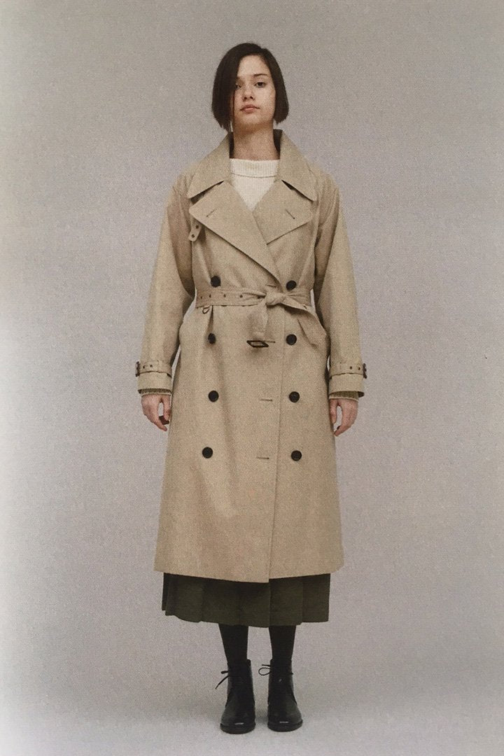 Nigel Cabourn woman - TRENCH COAT - BEIGE