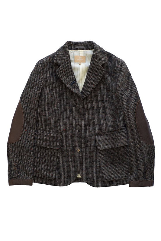 Nigel Cabourn woman - BRITISH HUNTING JACKET TWEED - GREY