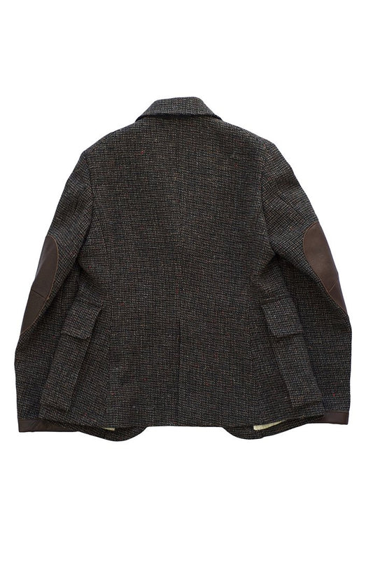 Nigel Cabourn woman - BRITISH HUNTING JACKET TWEED - GREY