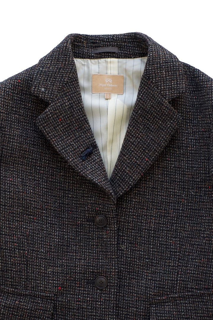 Nigel Cabourn woman - BRITISH HUNTING JACKET TWEED - GREY