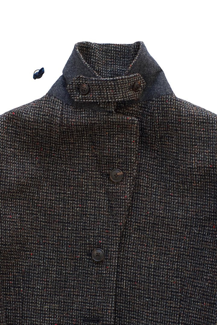 Nigel Cabourn woman - BRITISH HUNTING JACKET TWEED - GREY