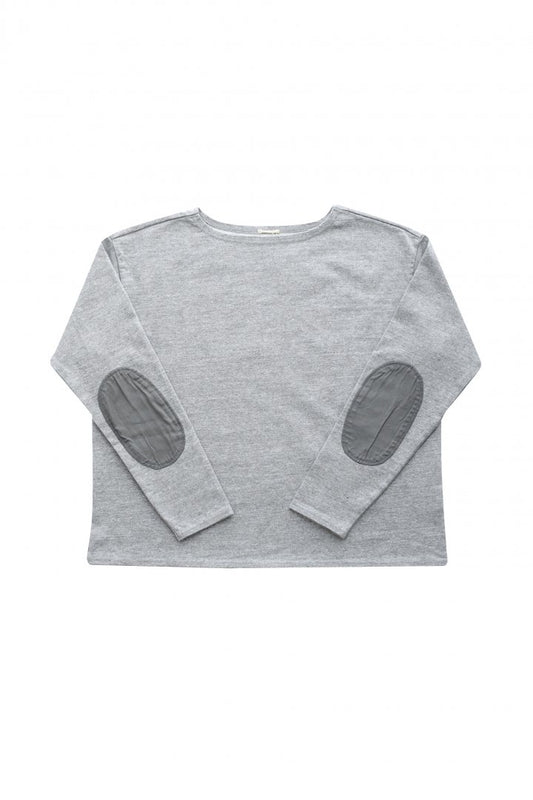 Nigel Cabourn woman - BIG TEE LONG SLEEVE - GRAY