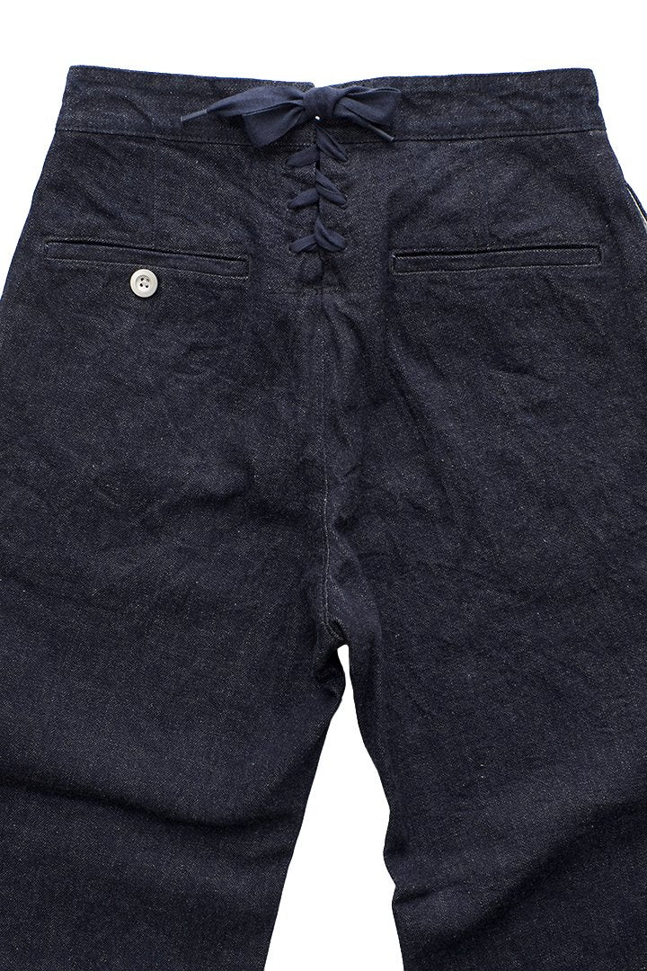 Nigel Cabourn woman - NAVAL PANT 12oz DENIM - INDIGO