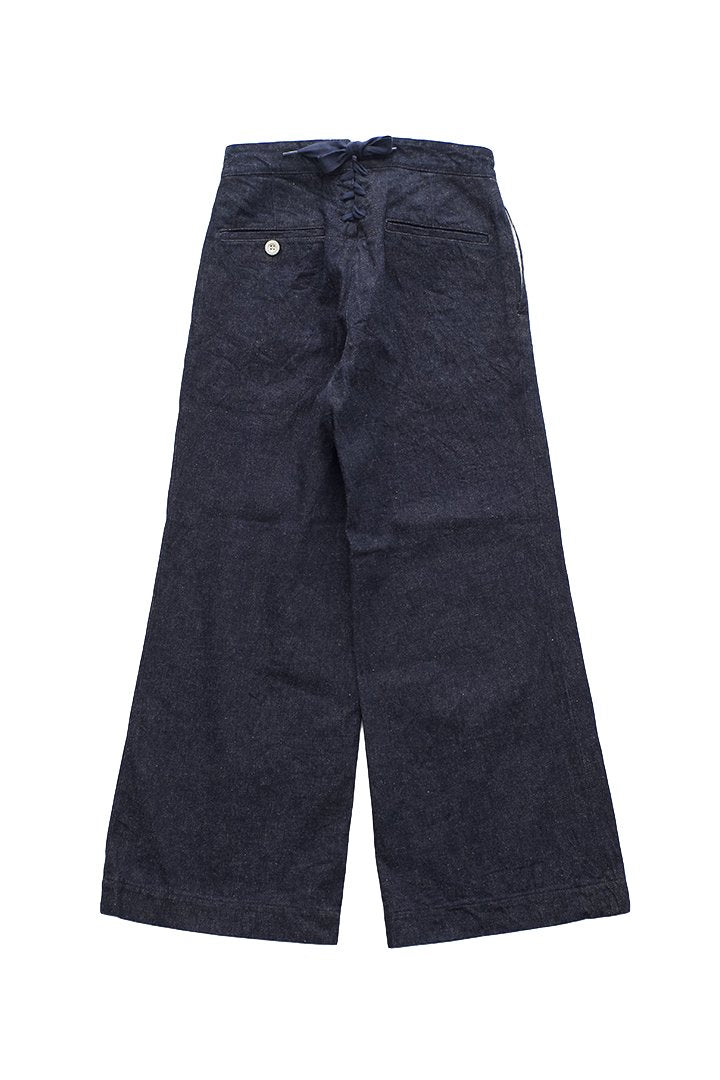 Nigel Cabourn woman - NAVAL PANT 12oz DENIM - INDIGO