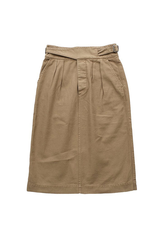 Nigel Cabourn woman - BRITISH ARMY SKIRT - KHAKI