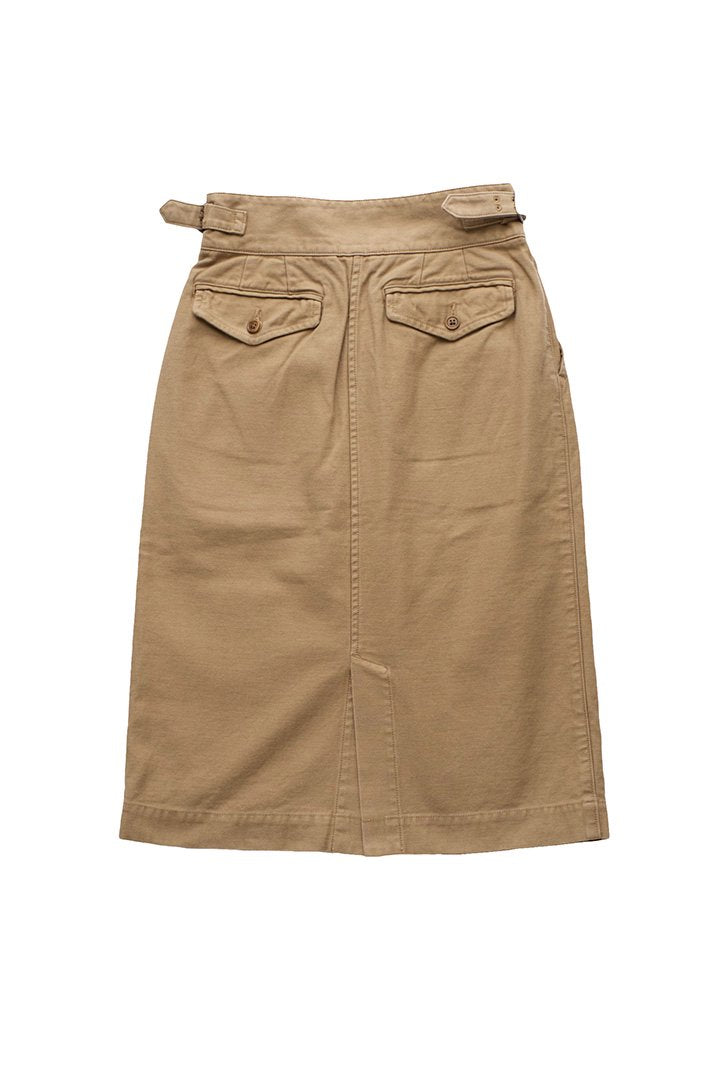 Nigel Cabourn woman - BRITISH ARMY SKIRT - KHAKI