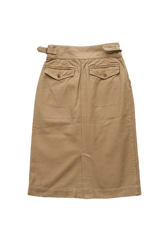 Nigel Cabourn woman - BRITISH ARMY SKIRT - KHAKI