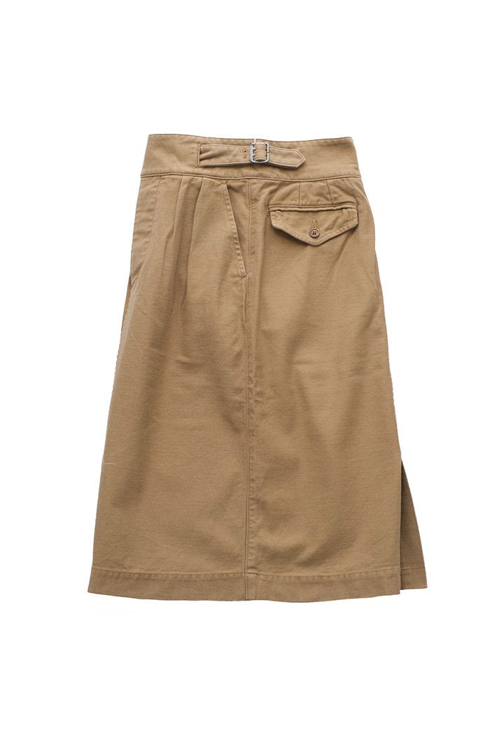 Nigel Cabourn woman - BRITISH ARMY SKIRT - KHAKI