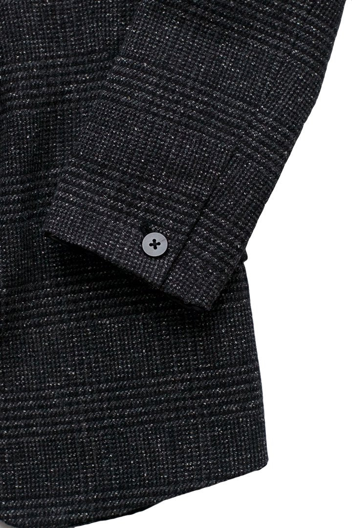 WRYHT - PEAKED LAPEL ARTISAN SACK JACKET - GLEN CHECK