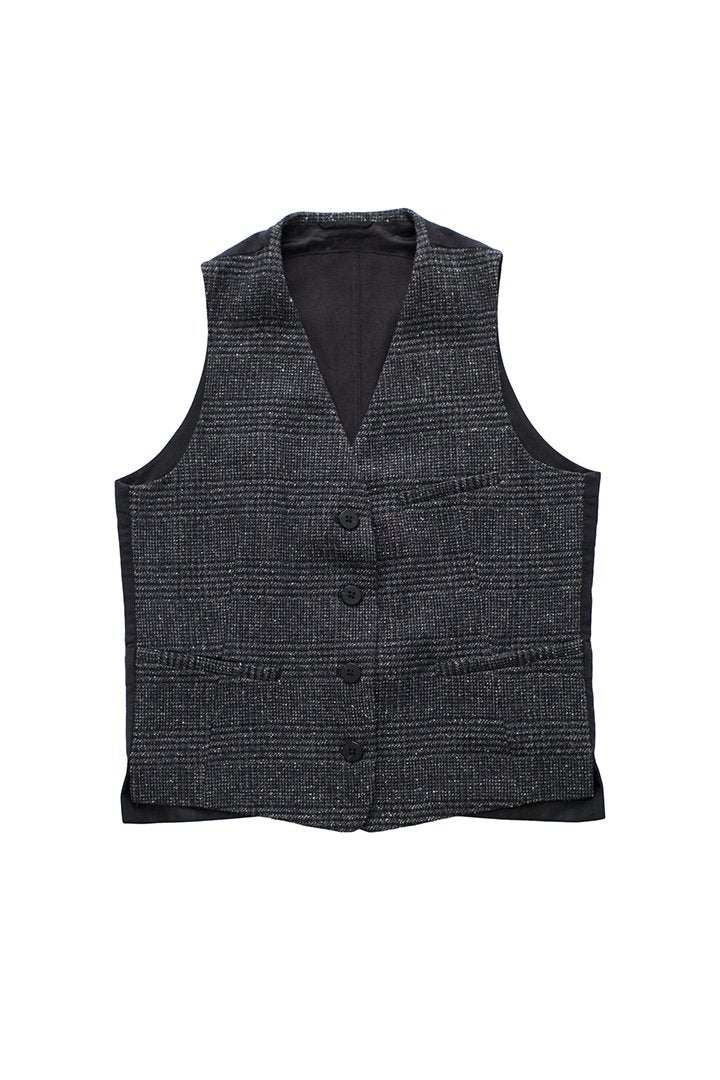 WRYHT - ARTISAN SACK VEST - GLEN CHECK