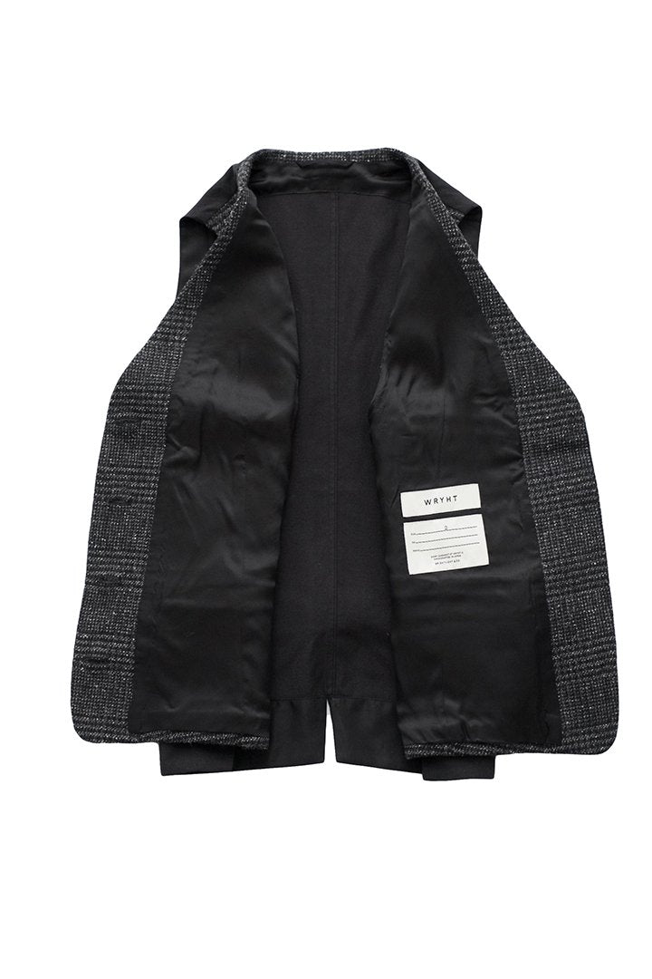 WRYHT - ARTISAN SACK VEST - GLEN CHECK