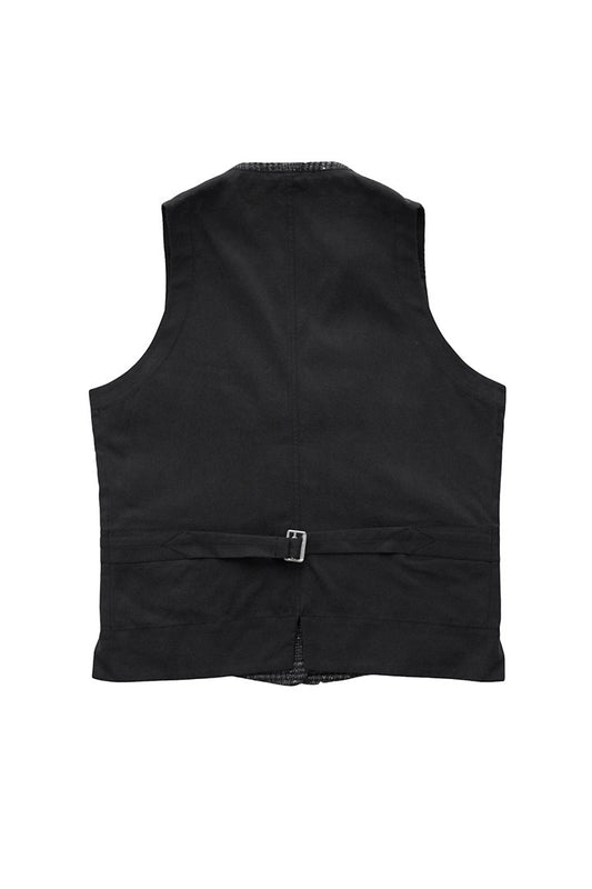 WRYHT - ARTISAN SACK VEST - GLEN CHECK