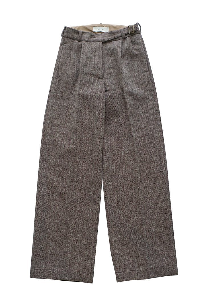 WRYHT - ARTISAN SACK TROUSER - HERRINGBONE