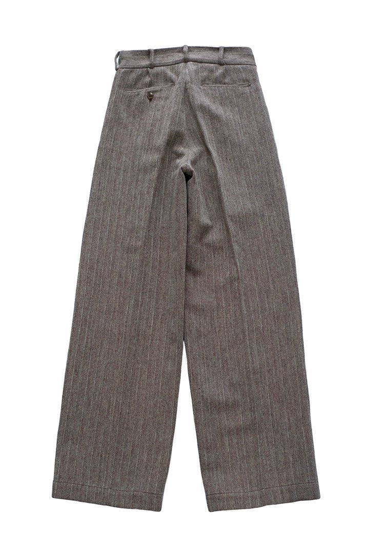 WRYHT - ARTISAN SACK TROUSER - HERRINGBONE